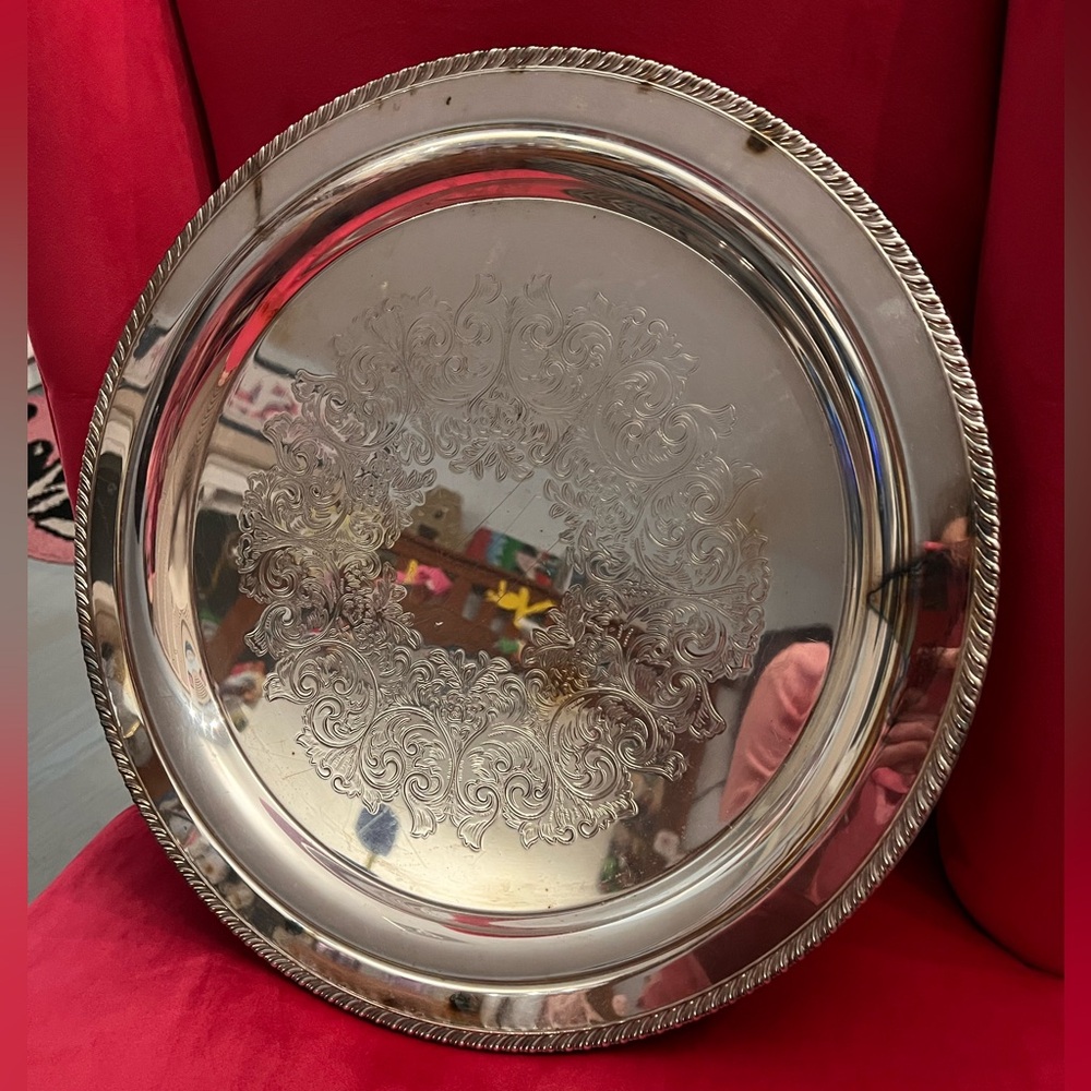 🍽️WMA ROGERS SILVER SERVING PLATTER🍽️